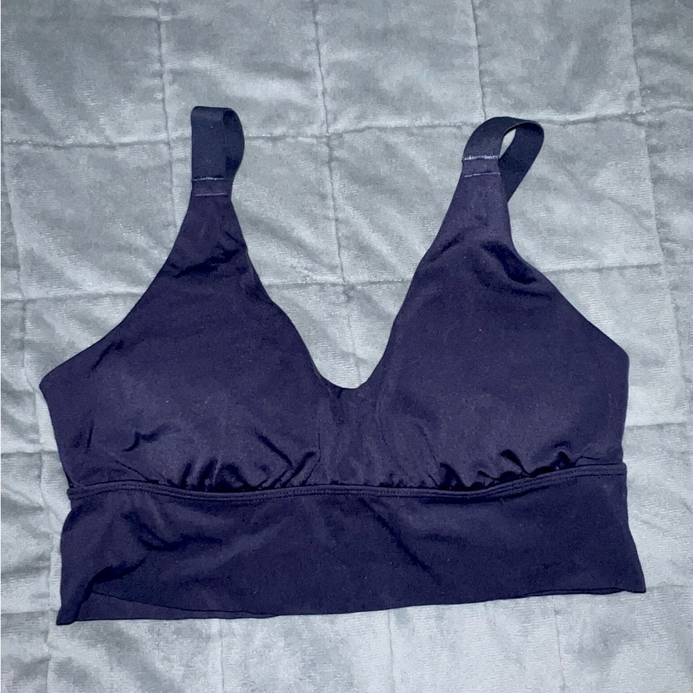 Navy Blue Sports Bra